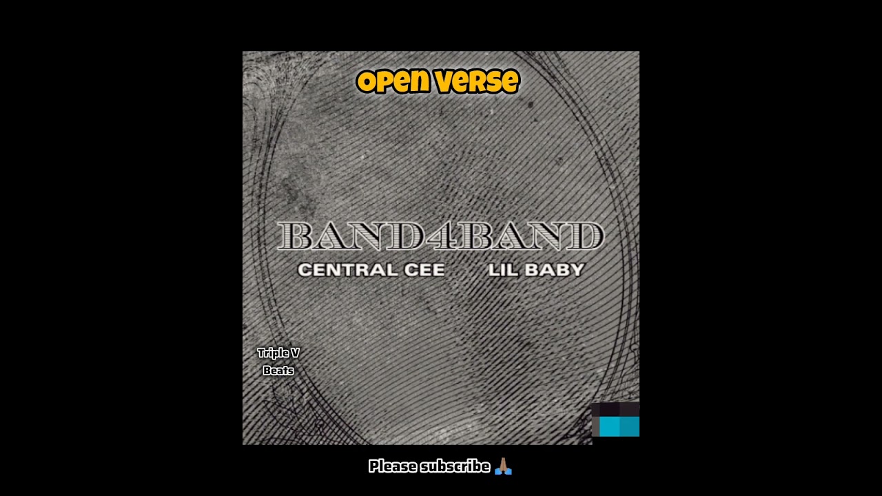 Central Cee - Band 4 Band | Freebeat Open Verse Instrumental Beat + Hook by Triple V