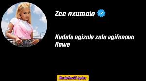 Zee nxumalo - imali